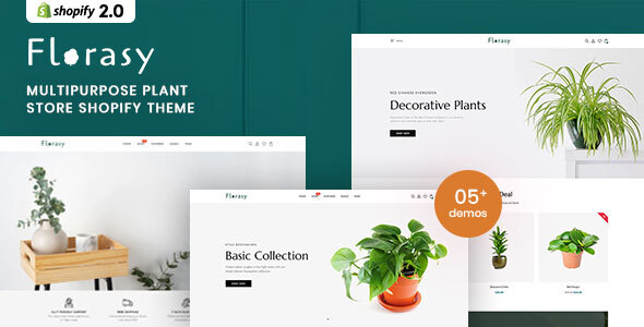 Florasy – MultiPurpose Plant Store Shopify Theme