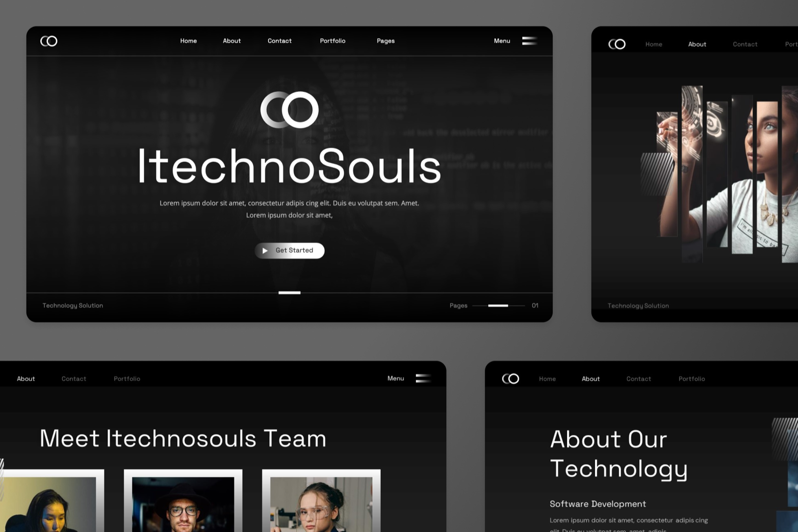 Itechnosouls - It & Technology Solutions Google Slides Template ...