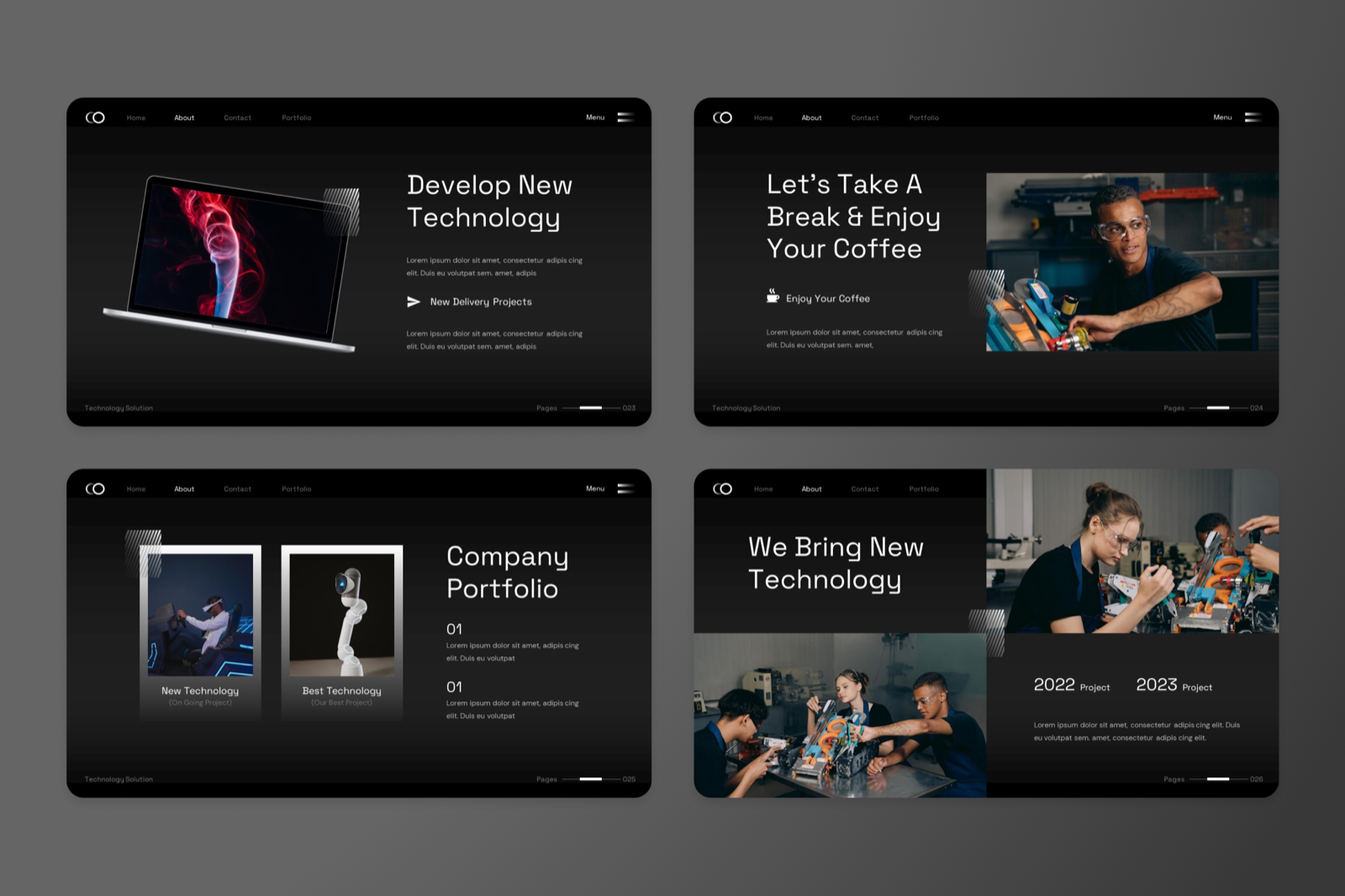 Itechnosouls - It & Technology Solutions Google Slides Template ...