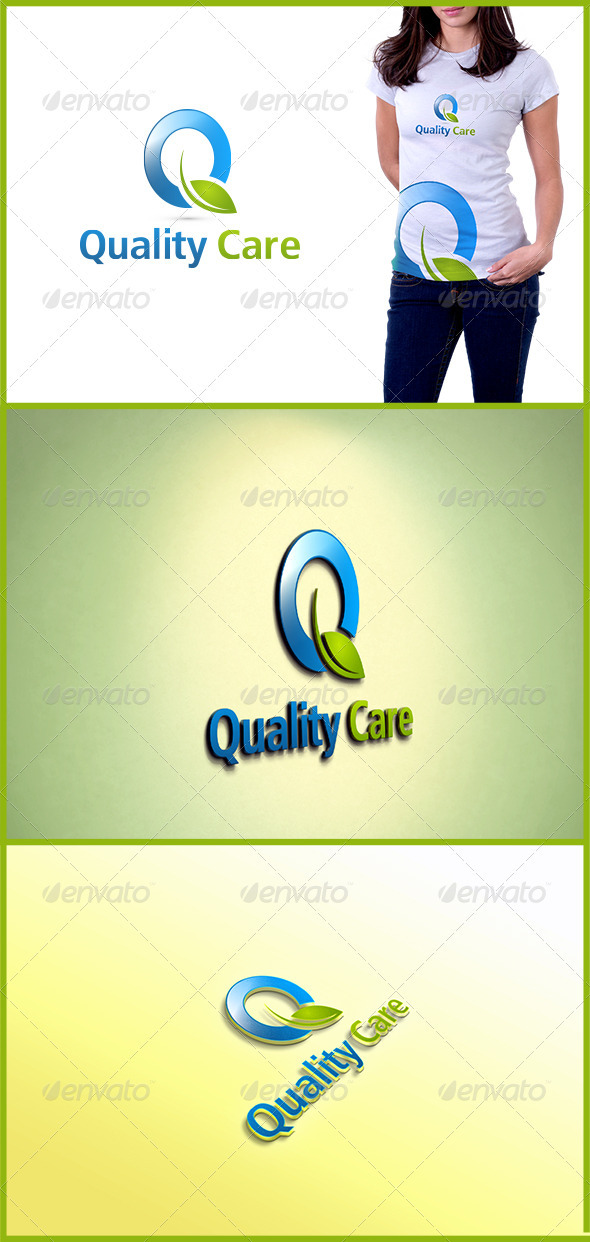 Quality Care - Letters Logo Templates