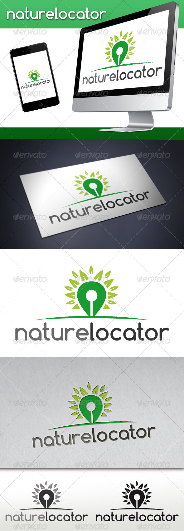 Nature Locator Logo - Nature Logo Templates