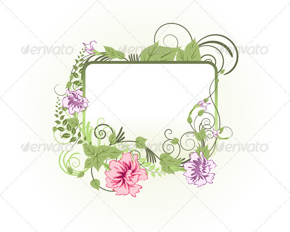 Floral Background - Backgrounds Decorative