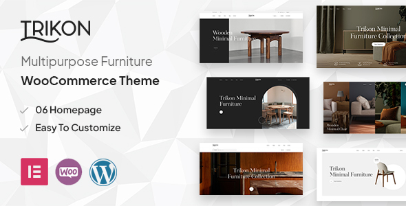 Trikon – Multipurpose Furniture WooCommerce Theme