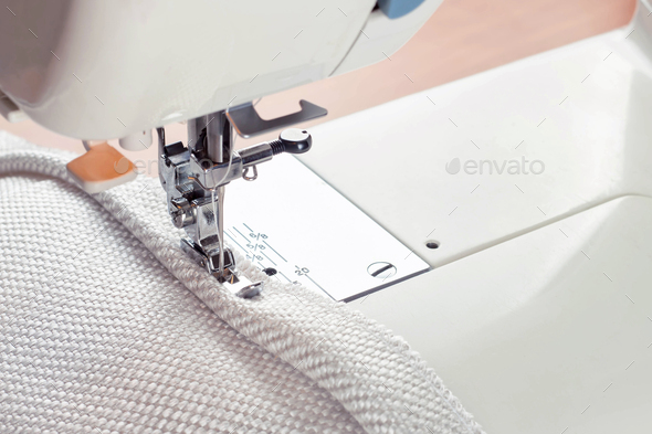 Sewing Machine Supplies Fabric - White