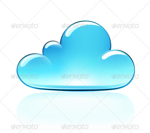 Internet Cloud Icon - Decorative Symbols Decorative