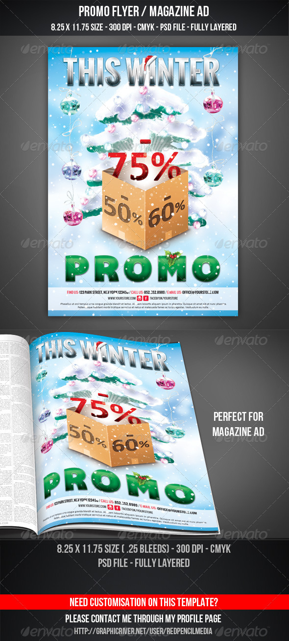Promo Flyer / Magazine AD - Events Flyers