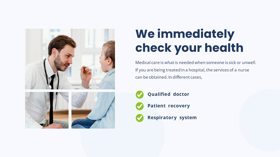 Medical Clinic Powerpoint Template, Presentation Templates 