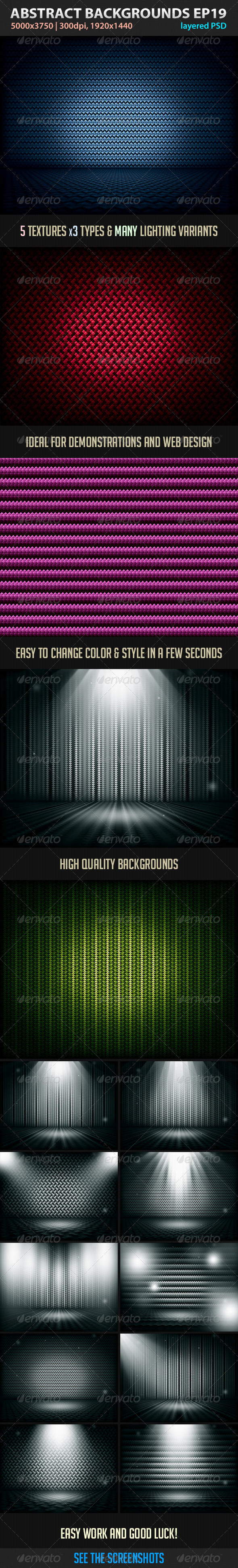 Absctract Backgrounds EP 19 - Abstract Backgrounds