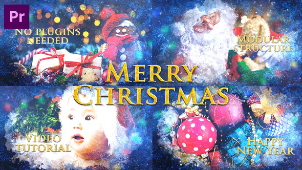 Merry Christmas Slideshow / Holiday Greetings / Winter Memories Album / New Year Titles