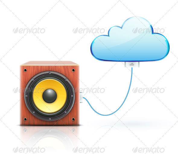 Cloud Storage Concept - Technology Conceptual