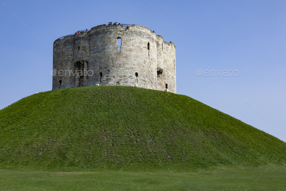 York Castle - York - England - Stock Photo - Images