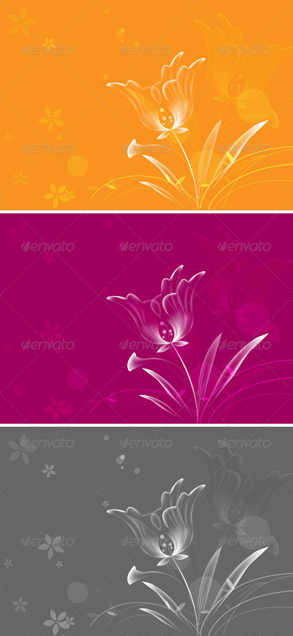 Floral Ornament Backgrounds - Backgrounds Decorative