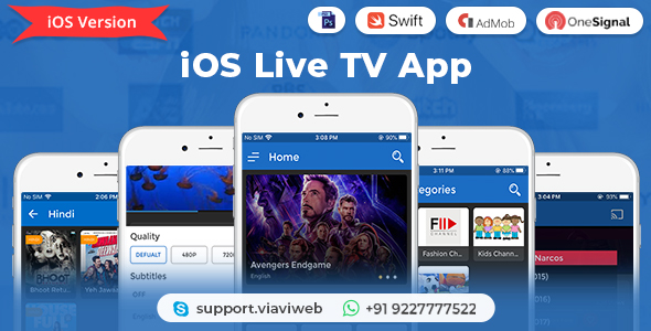 Live tv ios free sale