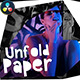 Unfold Paper - Comics Transitions | DaVinci Resolve Macro - VideoHive Item for Sale