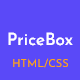 PriceBox Bootstrap Pricing Table