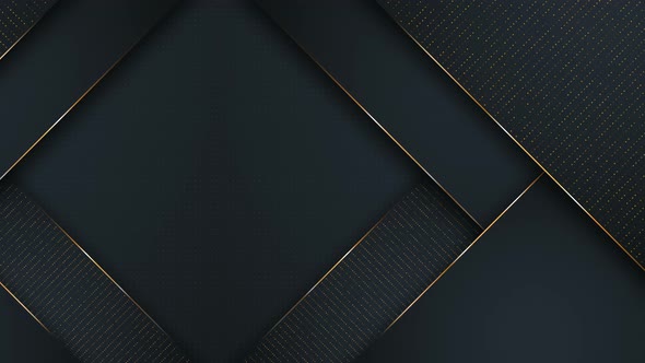 Abstract Luxury backgrounds. polygonal pattern. black and gold lines ...