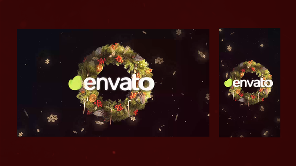 Christmas Countdown broadcast-packages template preview