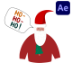 Christmas Hats And Masks for After Effects