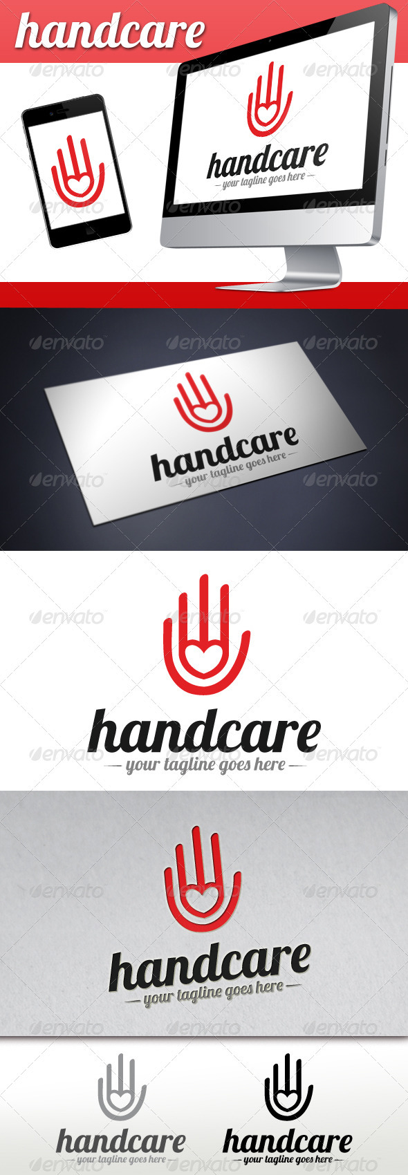 Hand Charity Logo - Humans Logo Templates