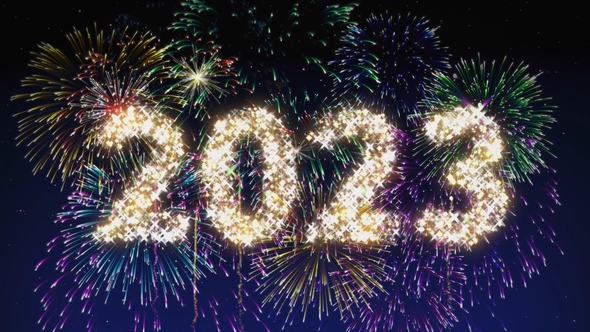 Countdown to 2023 Happy New Year Celebration