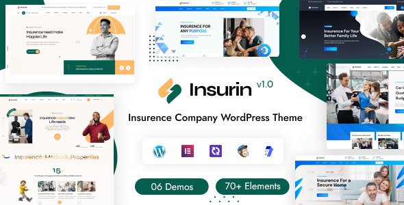Insurin – Insurance WordPress Theme
