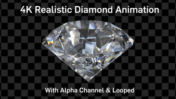Photorealistic Diamond 4K