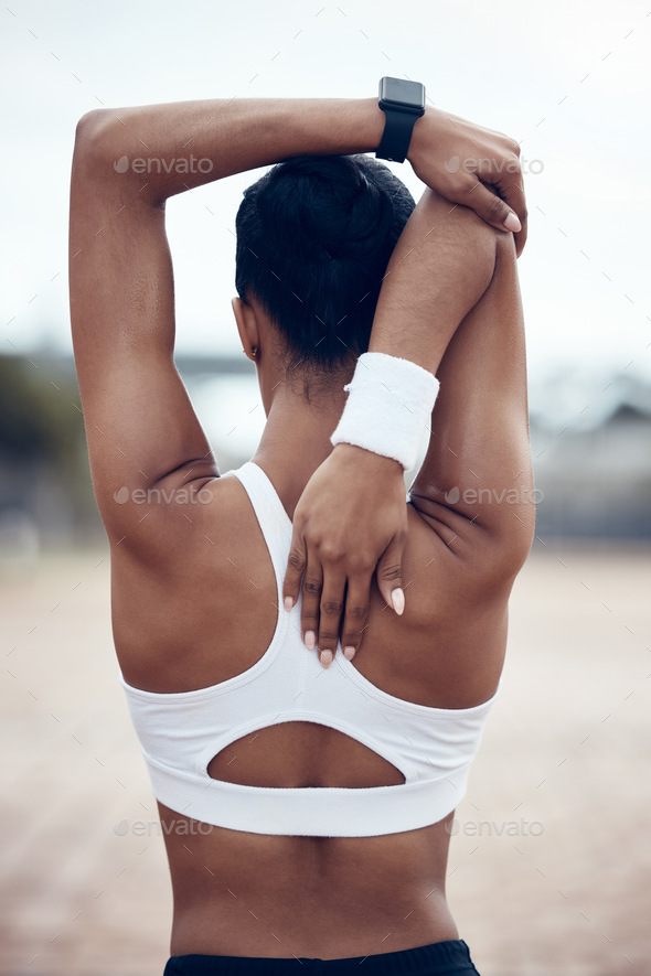 Runner stretch sports bra