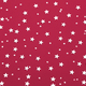 Christmas pattern made of silver stars. New 2023 trending PANTONE 18-1750 Viva Magenta colour - PhotoDune Item for Sale