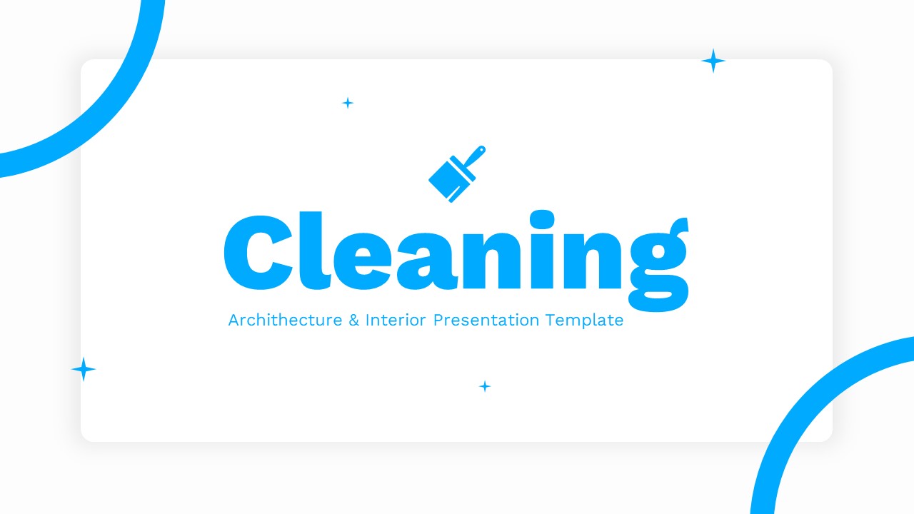Cleaning - Archithecture & Interior Powerpoint Template, Presentation ...