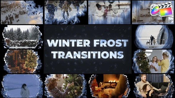Winter Frost Transitions for FCPX
