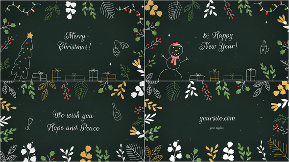 Christmas Greeting Cards | Mogrt