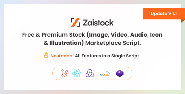 Zaistock  Free & Premium Stock Photo, Video, Audio, Icon Illustration Script