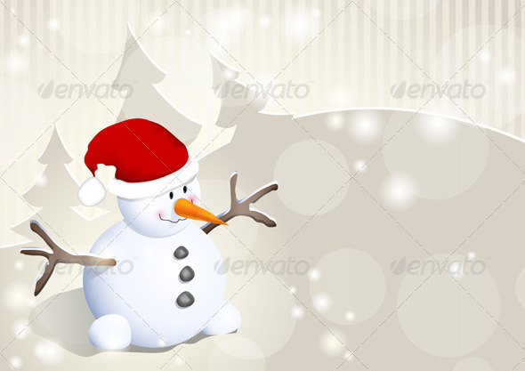 Snowman - Christmas Seasons/Holidays