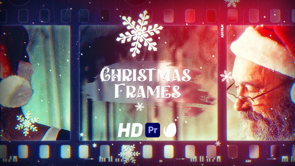Exposures Christmas Frames for Premiere Pro