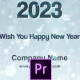 New Year Countdown 2023 - Premiere Pro - VideoHive Item for Sale