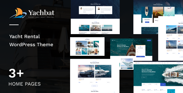 Yachbat – Yacht & Boat Rental WordPress Theme