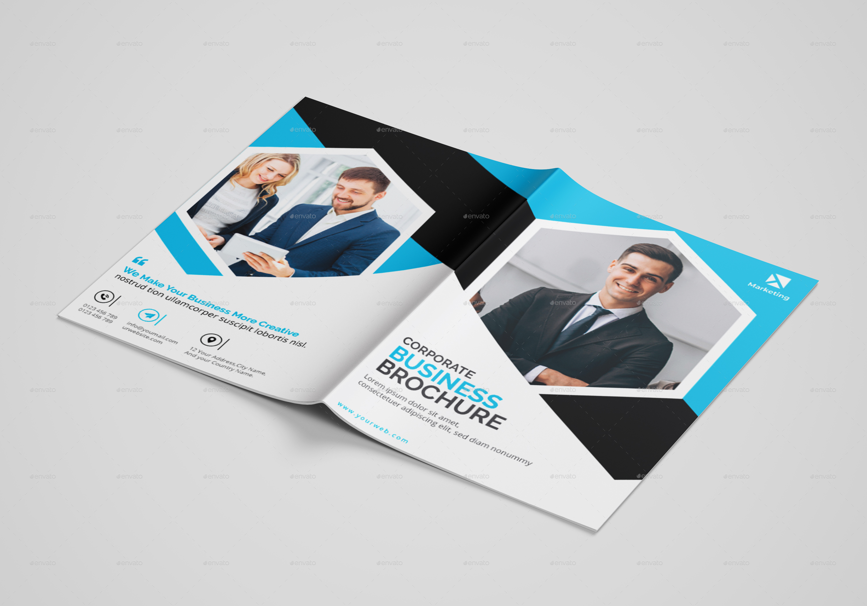 Bifold Brochure, Print Templates | GraphicRiver