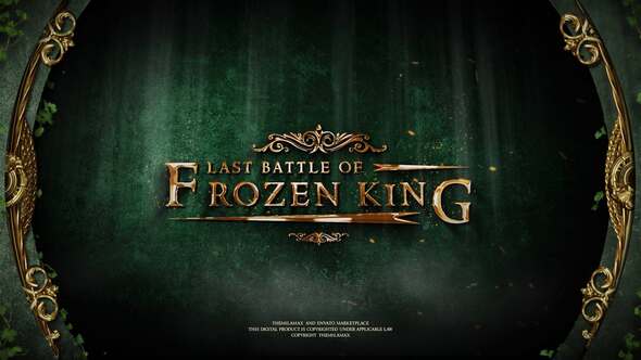 Frozen King - The Fantasy Trailer For Premiere Pro