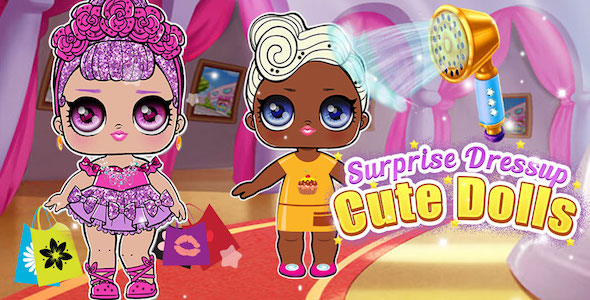 Top Surprise Doll + DressUp Games + Ready For Publish