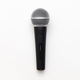 Vocal Microphone on white background, mock up - PhotoDune Item for Sale