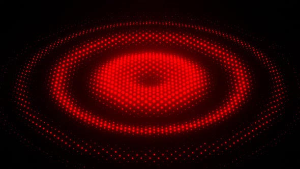 Speaker Bass Red Equalizer Looping Background Animation