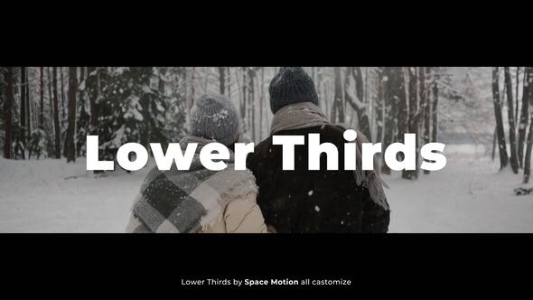 Lower Thirds Pack | AE Template Elements template preview