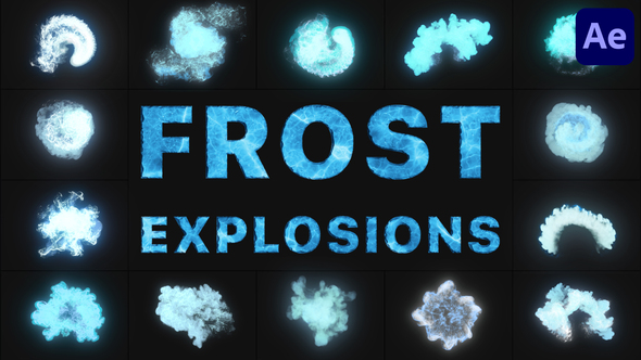Frost Explosions for After Effects