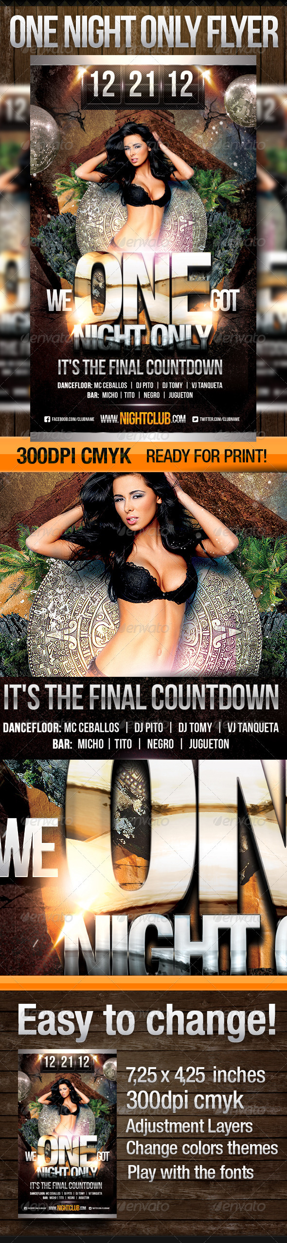 One Night Only - Clubs & Parties Events