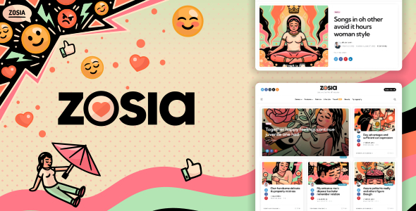 Zosia – Personal WordPress Blog Theme