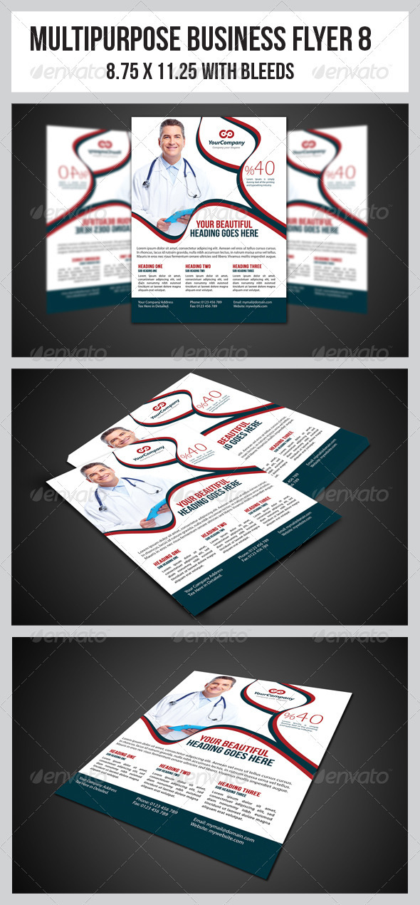 Multipurpose Business Flyer 8 - Corporate Flyers