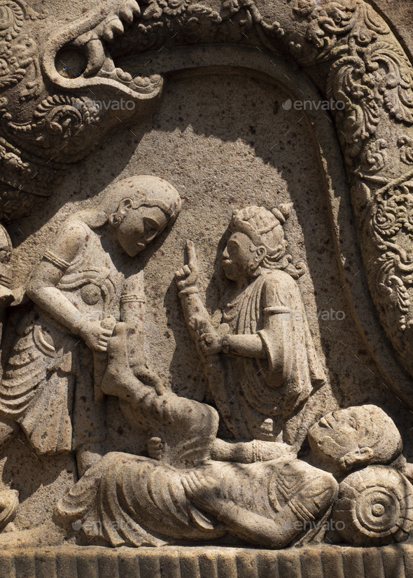 Ancient Statues in Sri Lanka Stock Photo by motion5 PhotoDune
