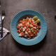 Top view of chickpea salad in a bowl. - PhotoDune Item for Sale