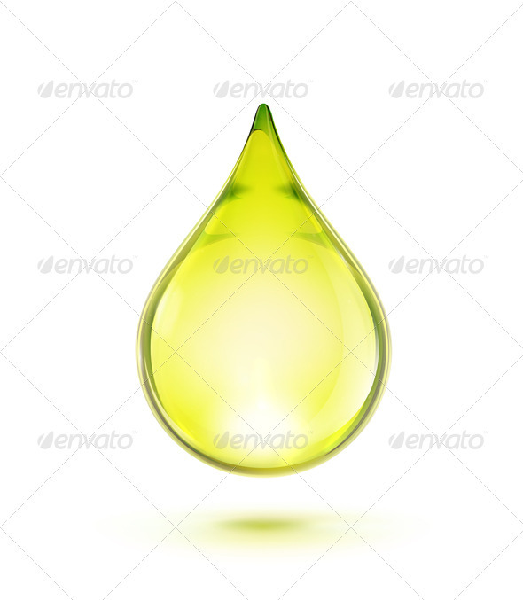 Oil Drop - Health/Medicine Conceptual