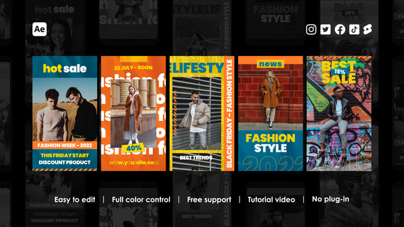 Shopping Instagram Reels Product Promo template preview
